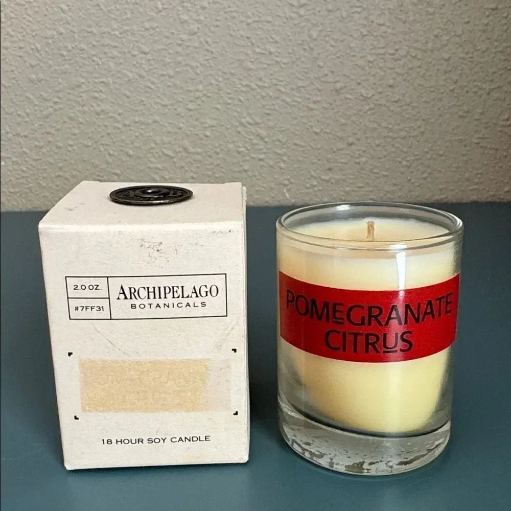 ARCHIPELAGO BOTANICALS 2002 Discontinued Pomegranate Citrus 2.0 oz *NEW*